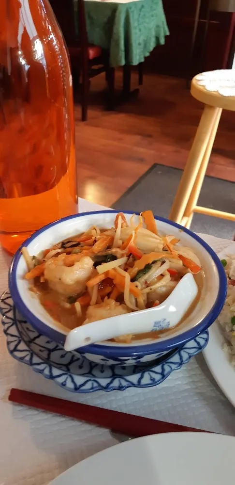 Crevettes Sauce Thaï